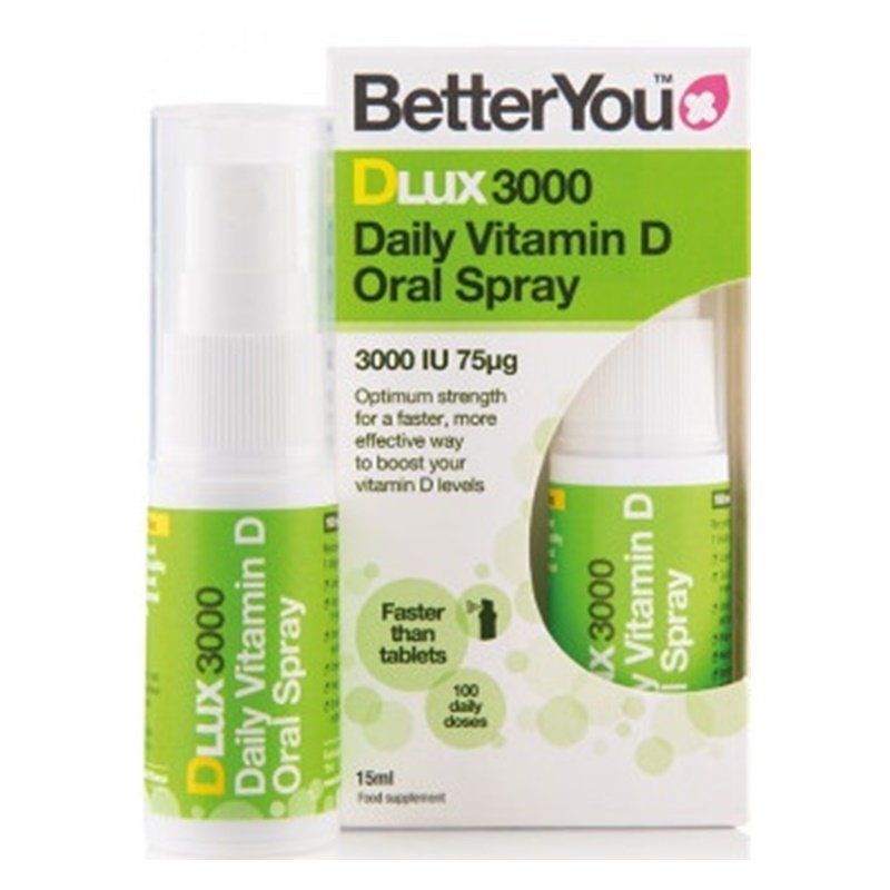 BetterYou DLux 3000 Vitamin D Oral Spray (15ml)